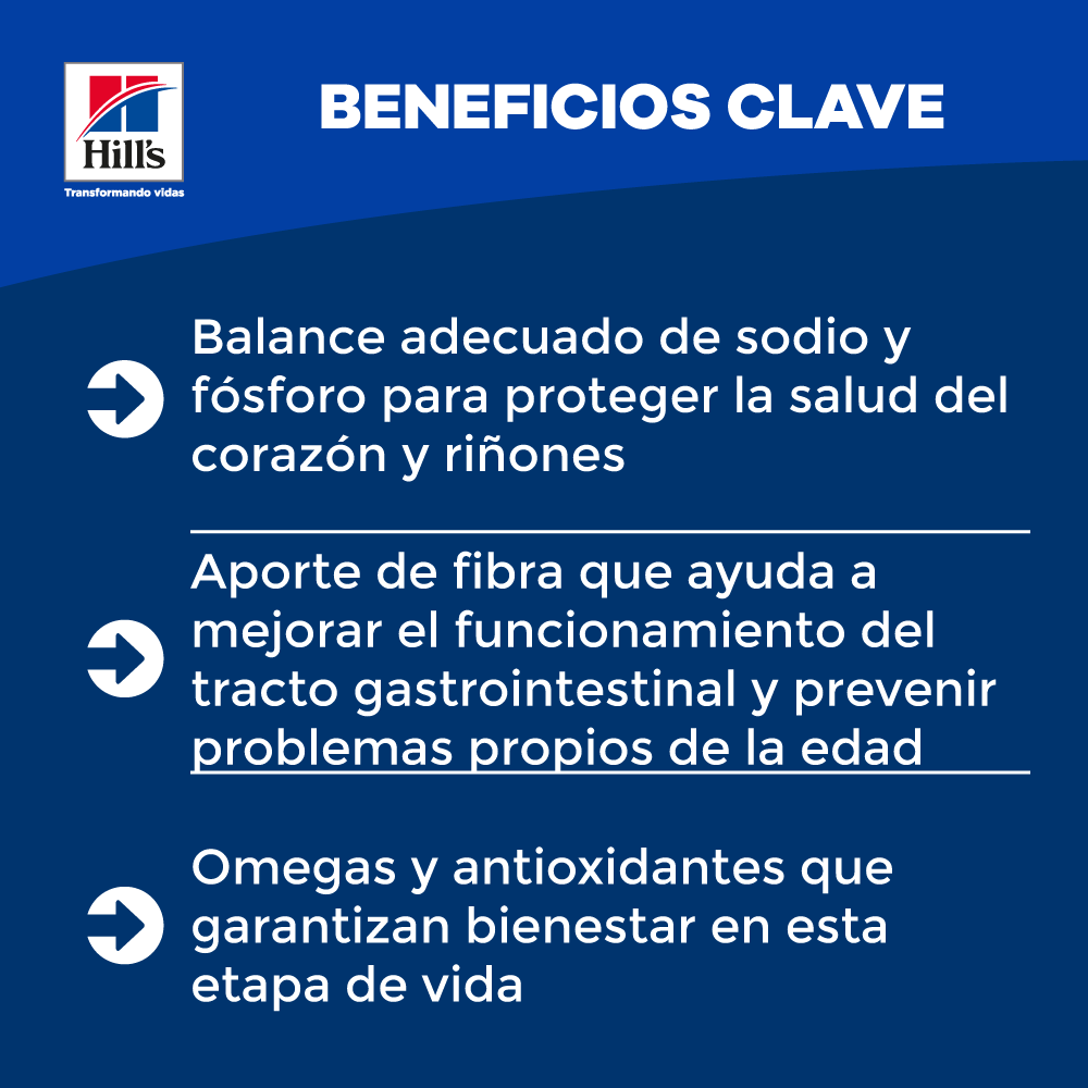 Comida para perro Hills 7+ OB 16,5 Lbs