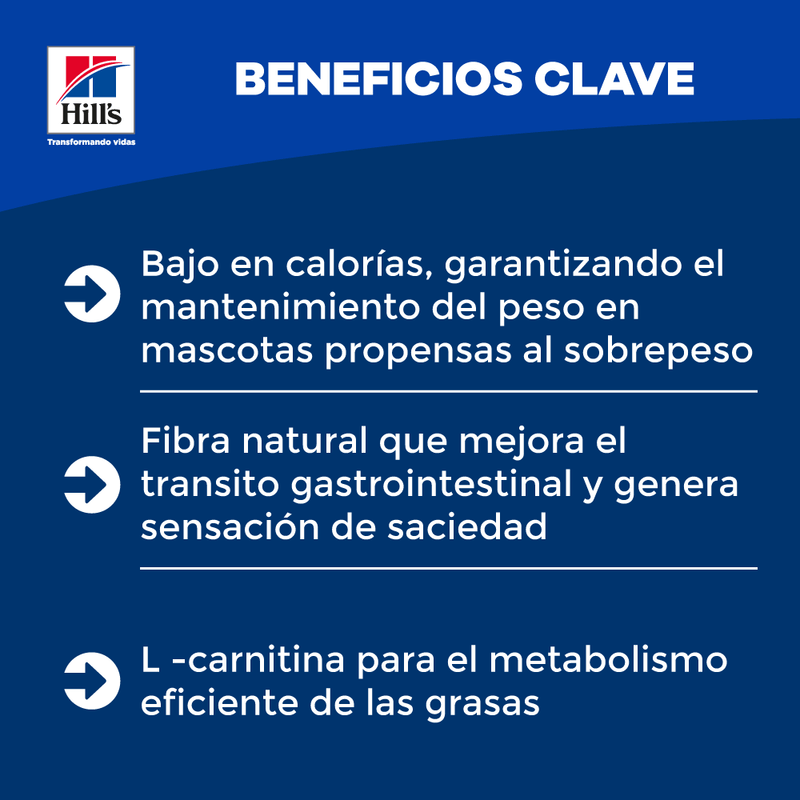 Comida Para Perro Hills Sb Adulto Light Razas Pequeñas Pollo