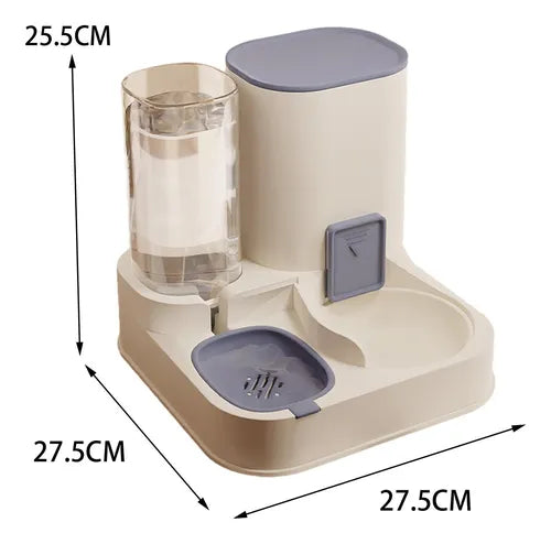 Dispensador de Agua y Comida Perro y Gato