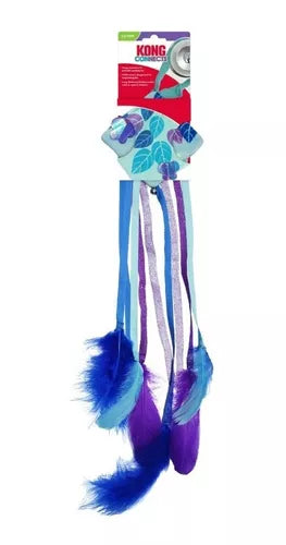 Juguete para gato Kong Connects Danglers Color Turquesa