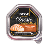 Alimento Humedo Evolve Classic Bandeja Sabor a Pavo 99 Grs