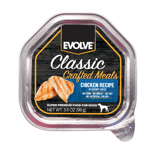 Alimento Humedo Evolve Classic Bandeja Sabor a Pollo