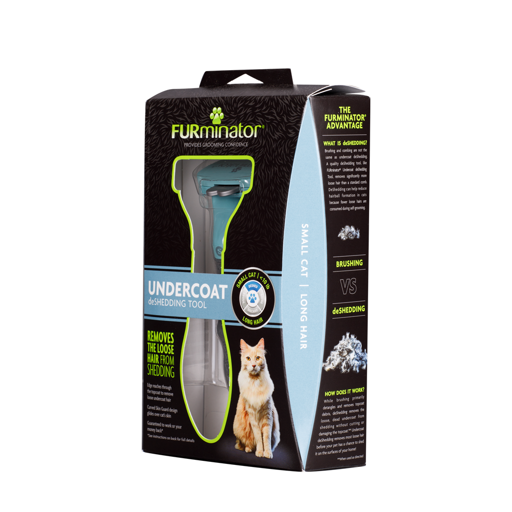 Furminator Desalanador Gato Pequeño Pelo Largo