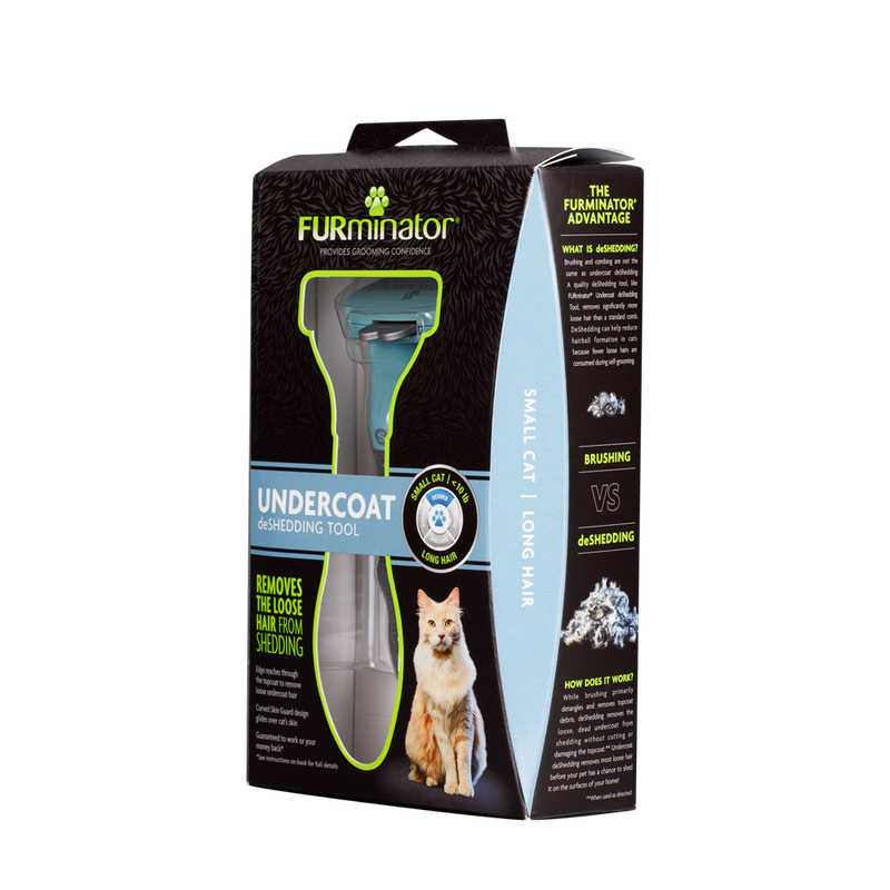 Furminator Desalanador Gato Pequeño Pelo Largo