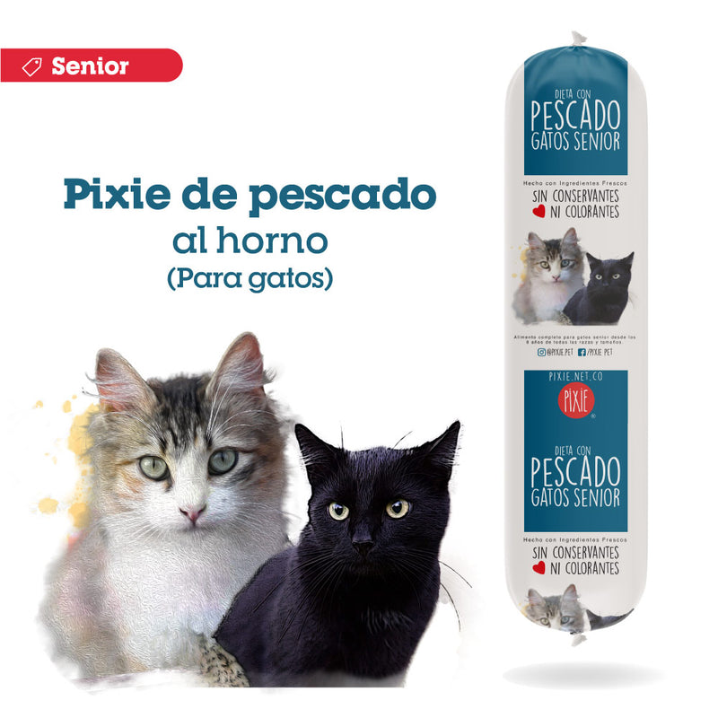 PIXIE PESCADO GATO SENIOR