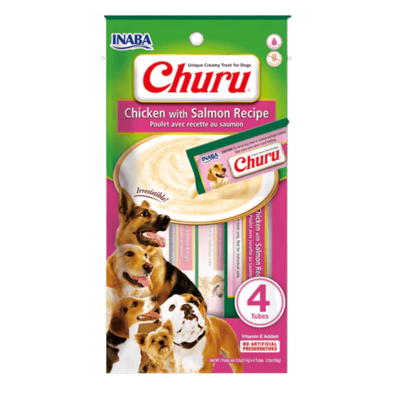 Churu Para Perro Sabor Pollo y Salmón x 4 Unidades