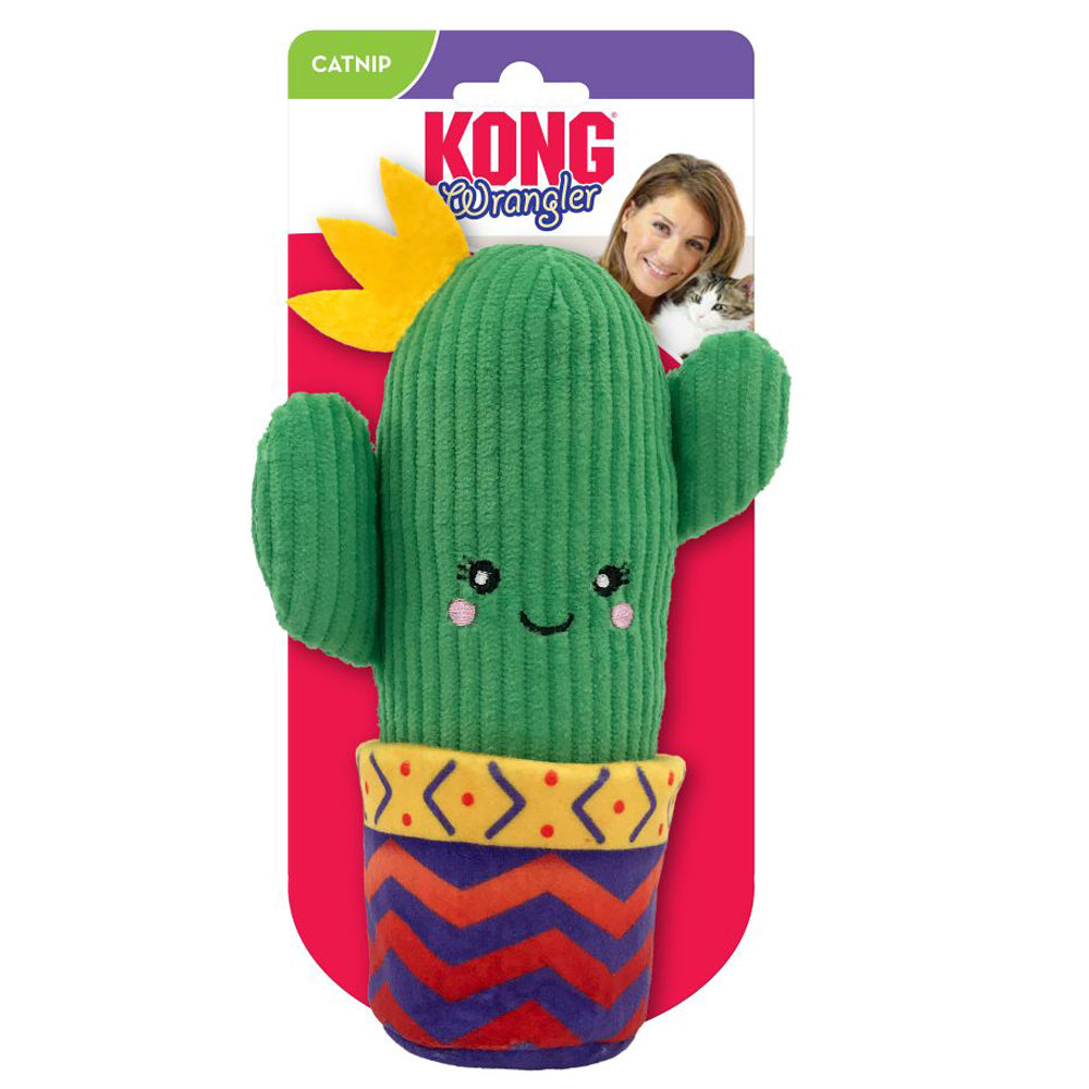 Juguete para gato Juguete verde cactus KONG Cat Wrangler™