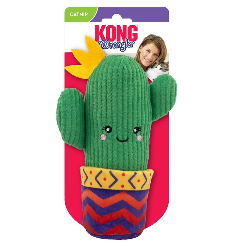 Juguete para gato Juguete verde cactus KONG Cat Wrangler™