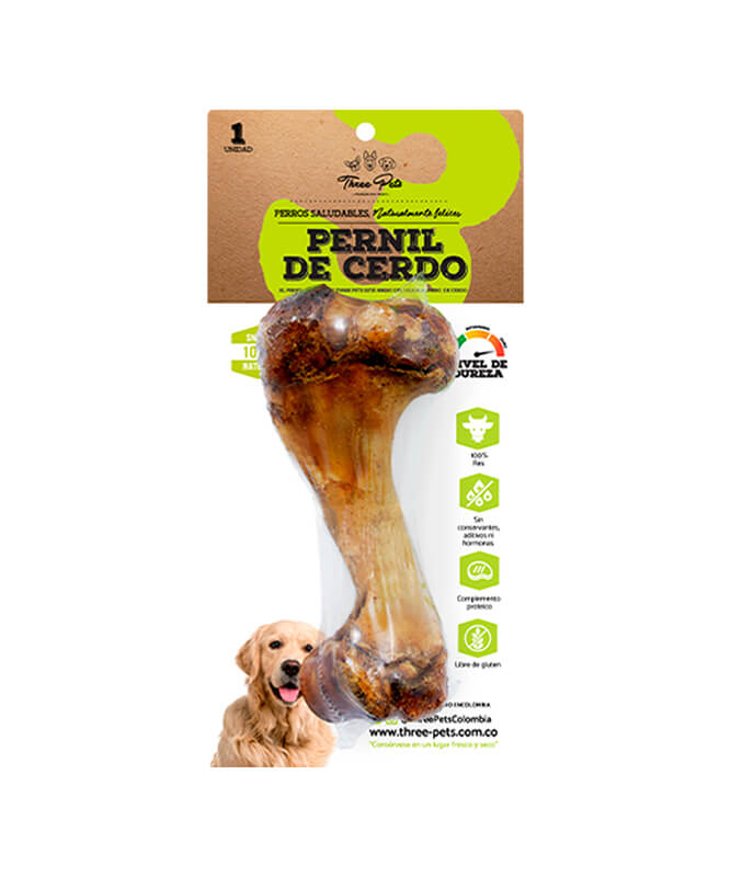 Snack Para Perro Pernil De Cerdo 1 unidad