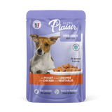 Alimento Humedo Plaisir Para Perro Carne y Vegetales