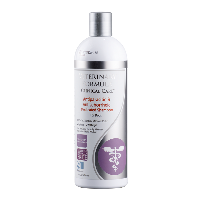 Shampoo Medicado Para Perros VFCC Antiparasitario Y Antiseborreico