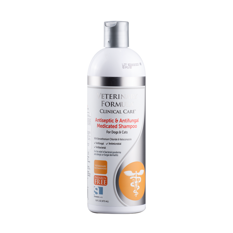 Shampoo Medicado Para Perros Y GATOS VFCC Antiséptico y Antifungico