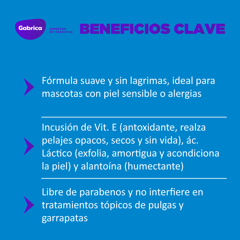 Shampoo Medicado Para Perros Y Gatos VFCC Hipoalergénico