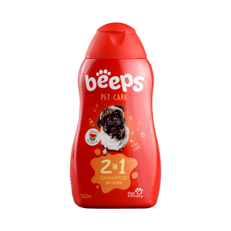 Shampoo Para Mascotas Beeps 2 En 1