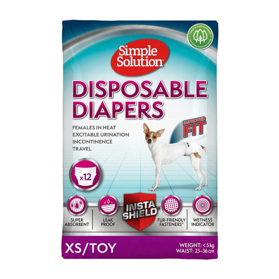 Simple Solution Pañal Talla XS