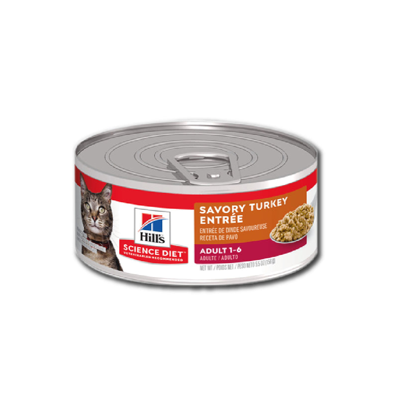 Comida Húmeda Para Gato Hills Adulto Pavo
