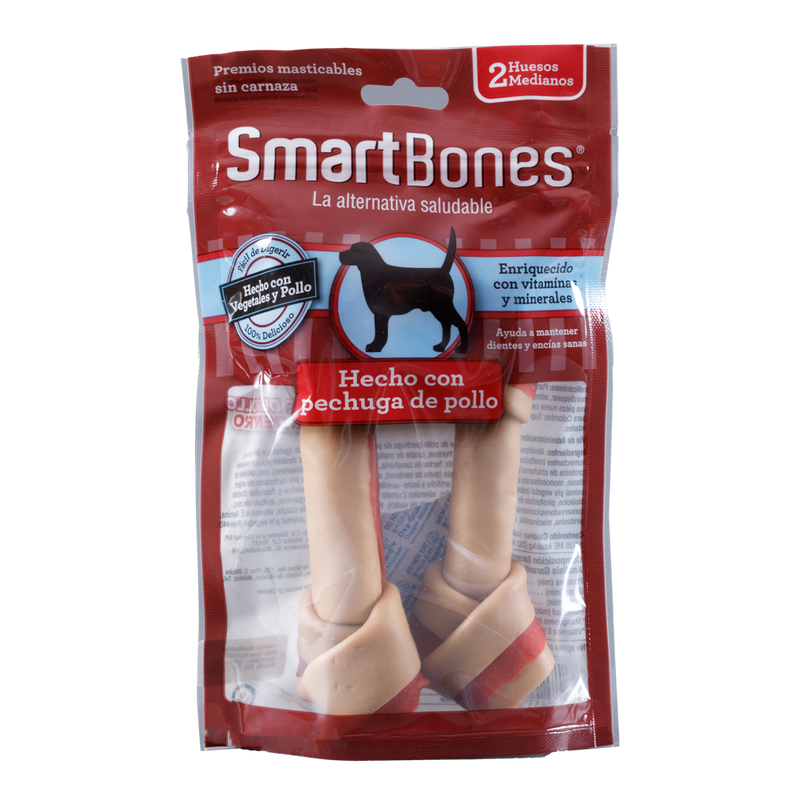 Snack Para Perro Mediado Smartbones Pollo