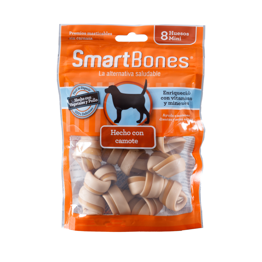 Snack Para Perro Miniatura Smartbones Sweet Potato Mini