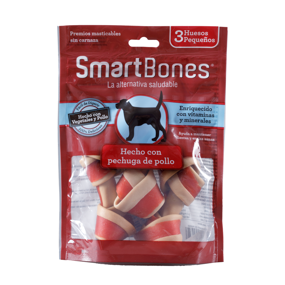 Snack Para Perros Pequeños Smartbones Pollo