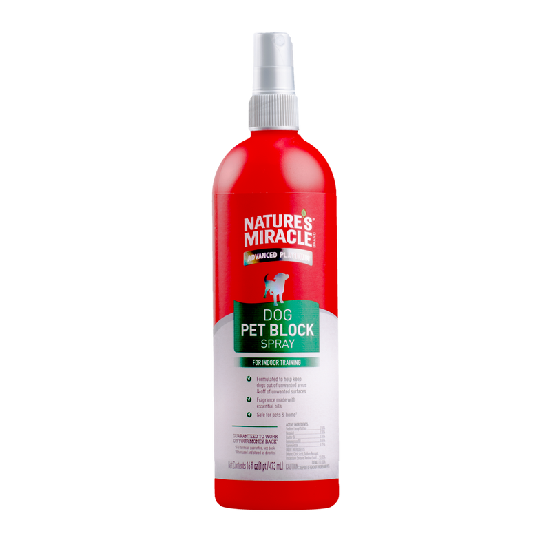 Spray Repelente Perro Nature Miracle 16 Onz