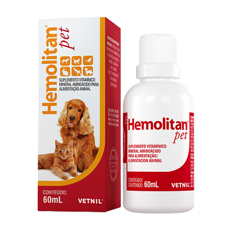 Suplemento Hemolitan Para Perro Y Gato