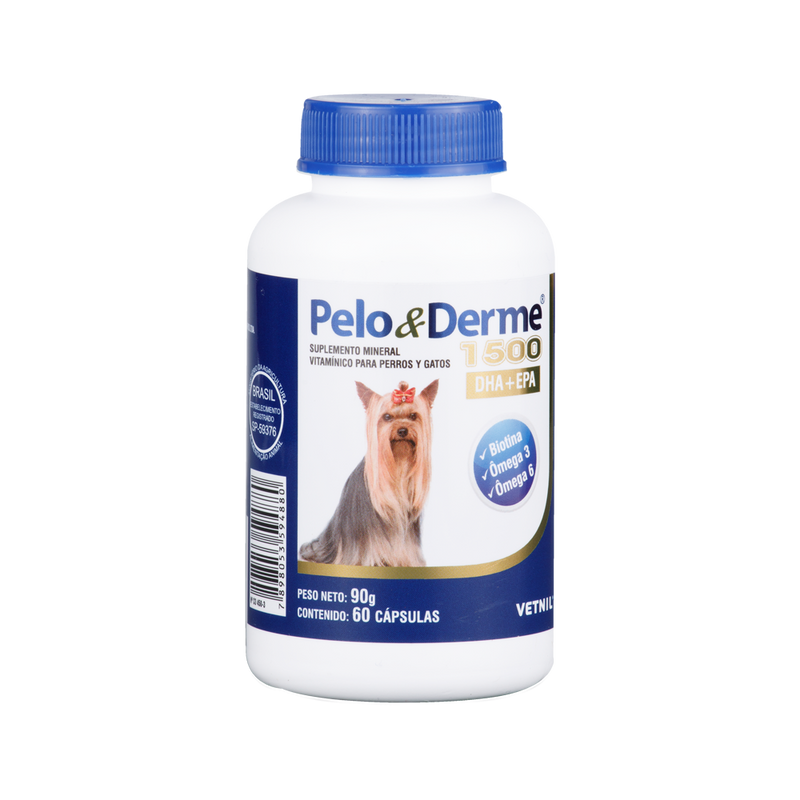 Suplemento Pelo & Derme Para Perro Y Gato