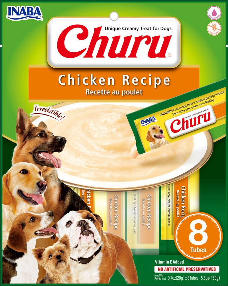 Snack para Perro Churu con Pollo x 8 Unidades