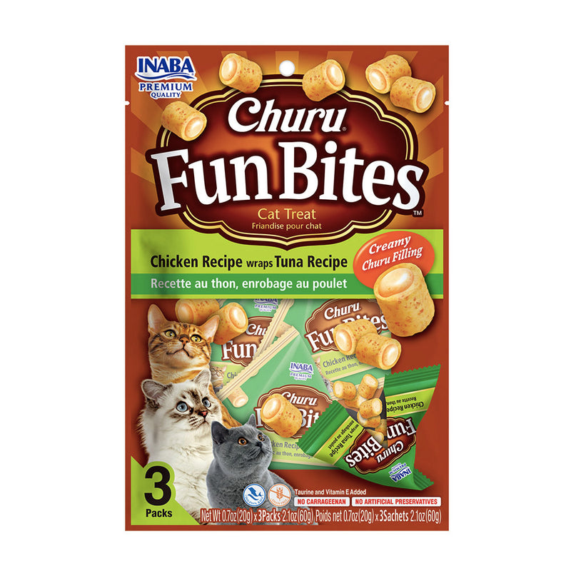 Snack Para Gato Churu Fun BItes Atun