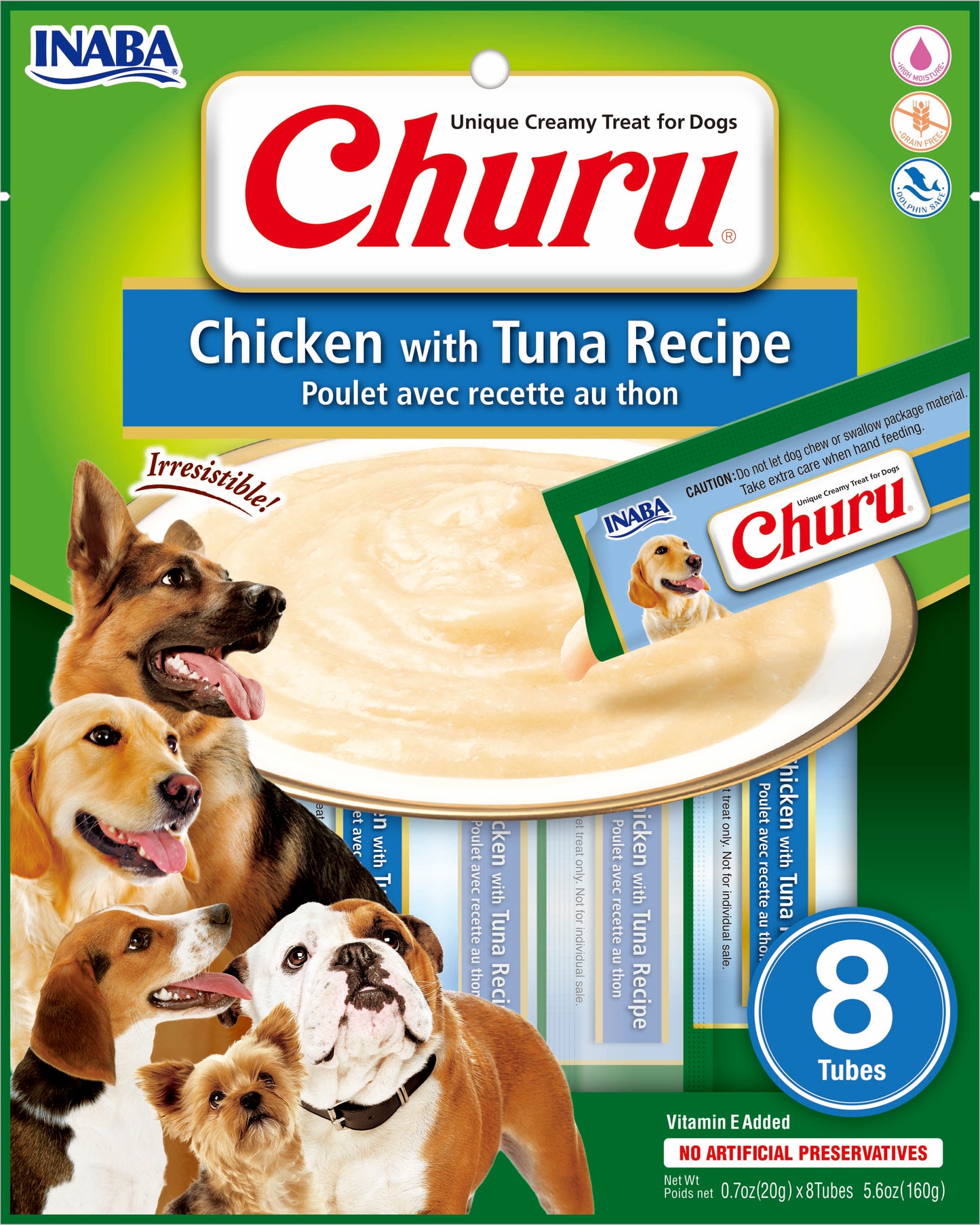 Snack para Perro Churu Pollo con Atun X 8 Unidades