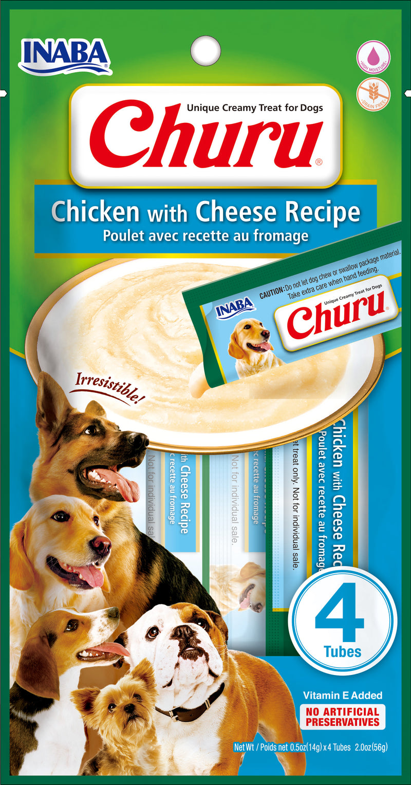 Churu para Perros Pollo y Cheese x 4 Unidades