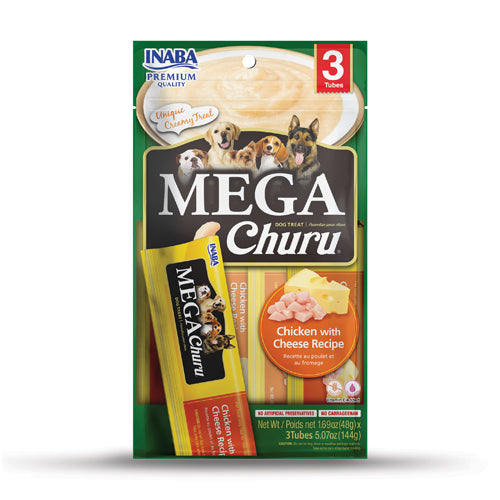 Snack para Perro Mega Churu Pollo y Queso