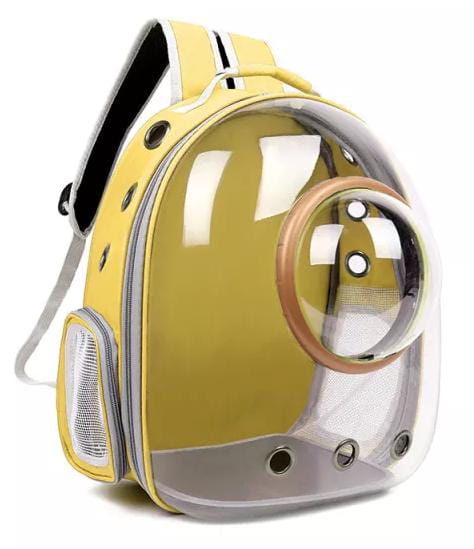 Bolso Transperente Con Cápsula Para Mascotas (Colores Surtidos) - 31x42x18 Cm