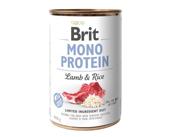 Alimento Humedo Para Perro Brit Care Mono Proteina Cordero y Arroz