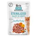 Alimento Húmedo Para Gato Brit Care Esterilizado 85g