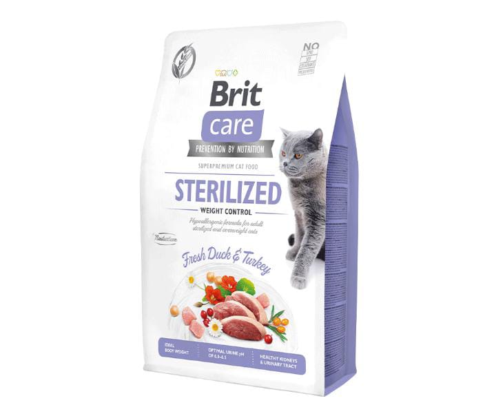 Alimento Para Gato Brit Care Esterilizado Control De Peso