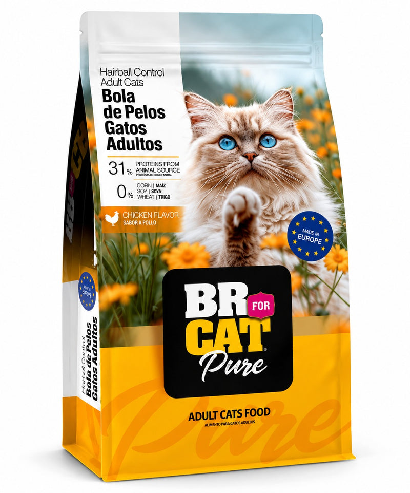 Alimento para Gato Br for Cat Pure Bolas de Pelo