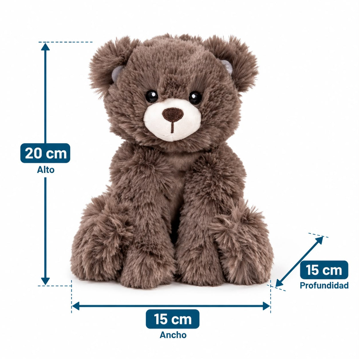 Pupstages Buds Oso de Peluche con Aroma a Coco para Perros
