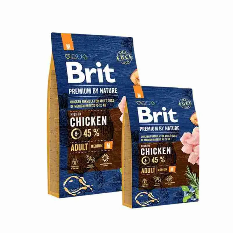 Alimento para Perro Brit by Nature Adulto Medium 15 Kg