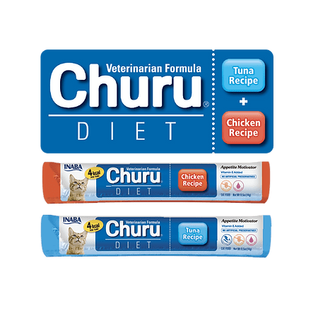 Churu Pure Cremosos Para Gato Sabor Pollo o Atún Dieta