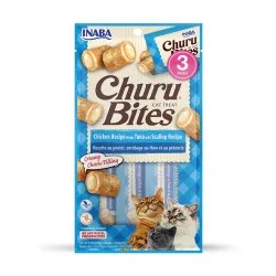 Churu Bites Para Gato Pollo y Atún