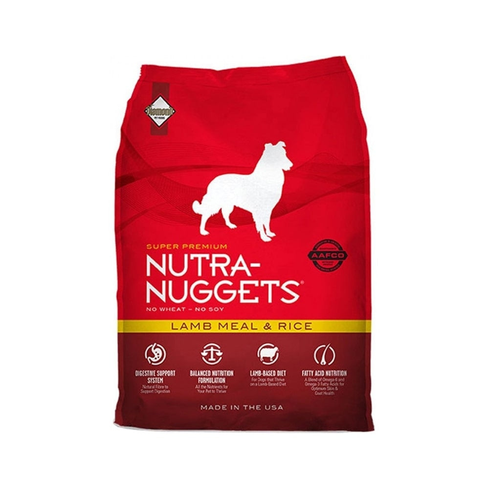 Alimento Para Perro Nutra Nuggets Cordero y Arroz