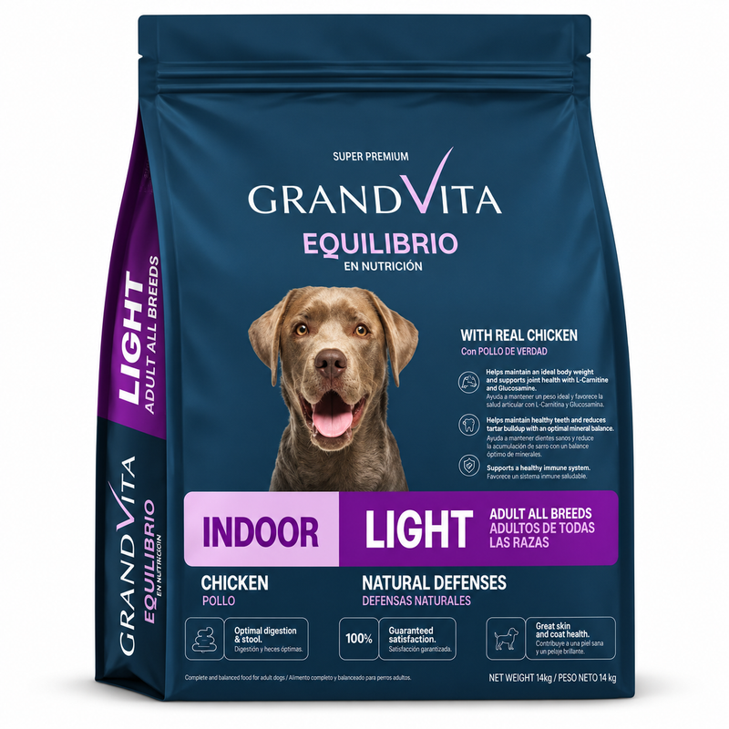 Comida para Perro Adulto Grand Vita Equilibrio Light
