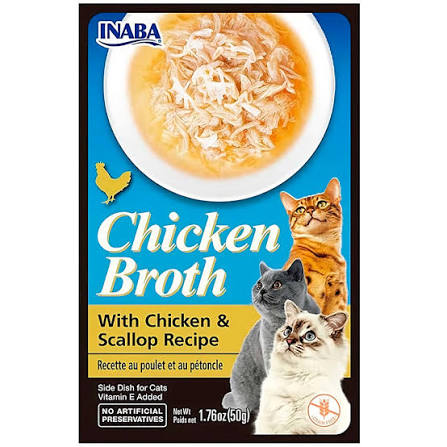 Snack para Gato Inaba Chicken Broth Pollo y Atun