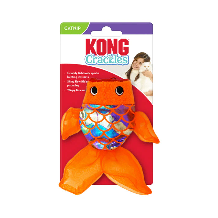 Juguete para gato Pez Crackles con aroma Catnip