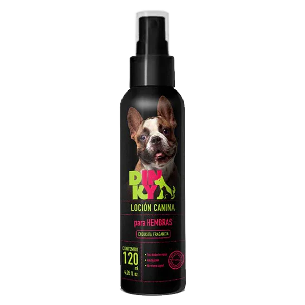 Dinky Locion Canina Para Hembras 120 mL