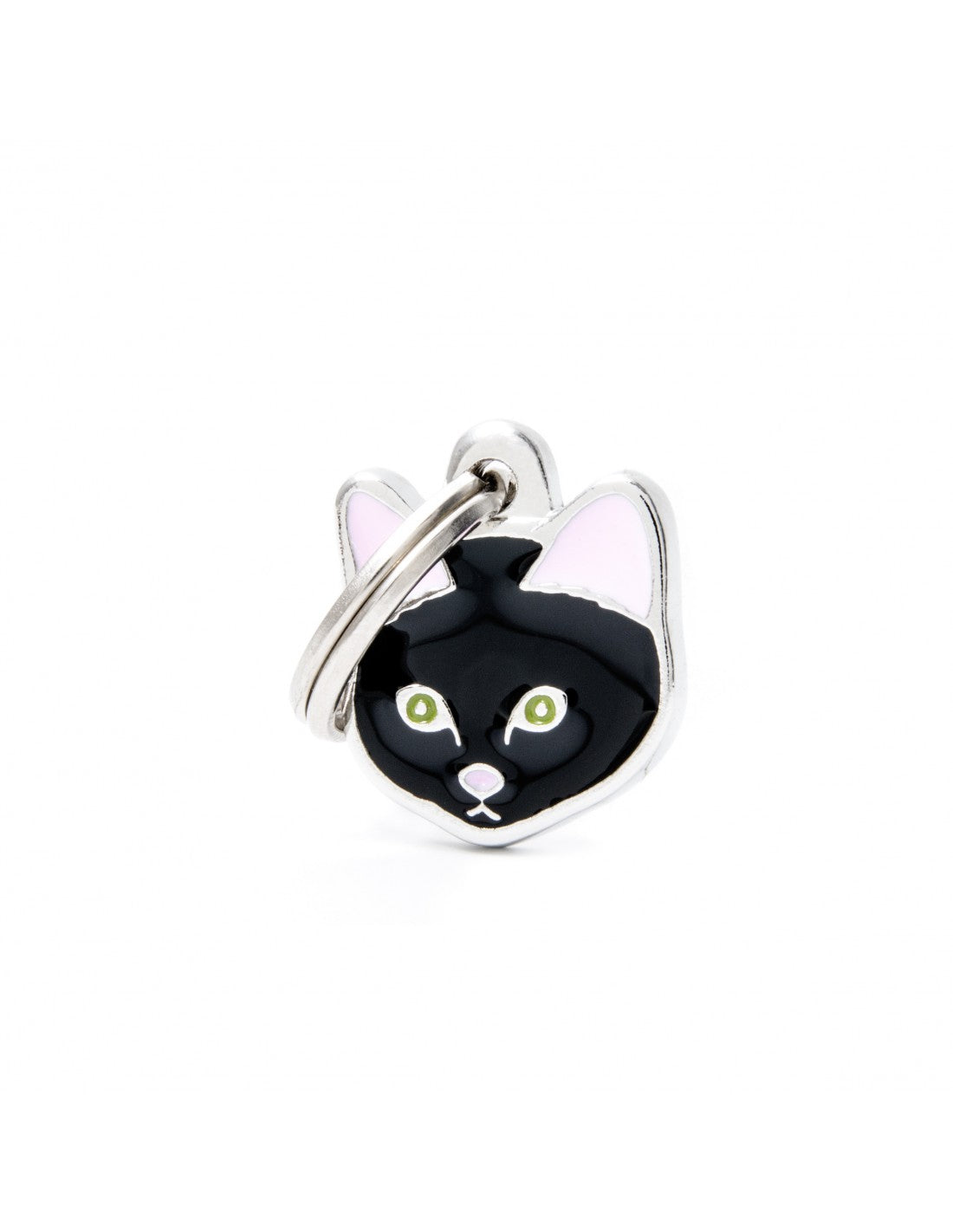 Placa de Identificación Gato Europeo Negro.