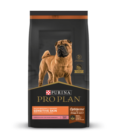 Alimento Para Perros Proplan Sensitive Skin Razas Medianas y Grandes