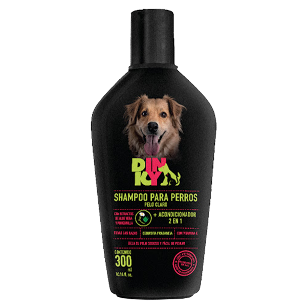 Shampoo Dinky Para Perros de Pelo Claro