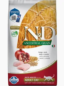 Alimento para Gato Castrado N&D Ancestral Pollo