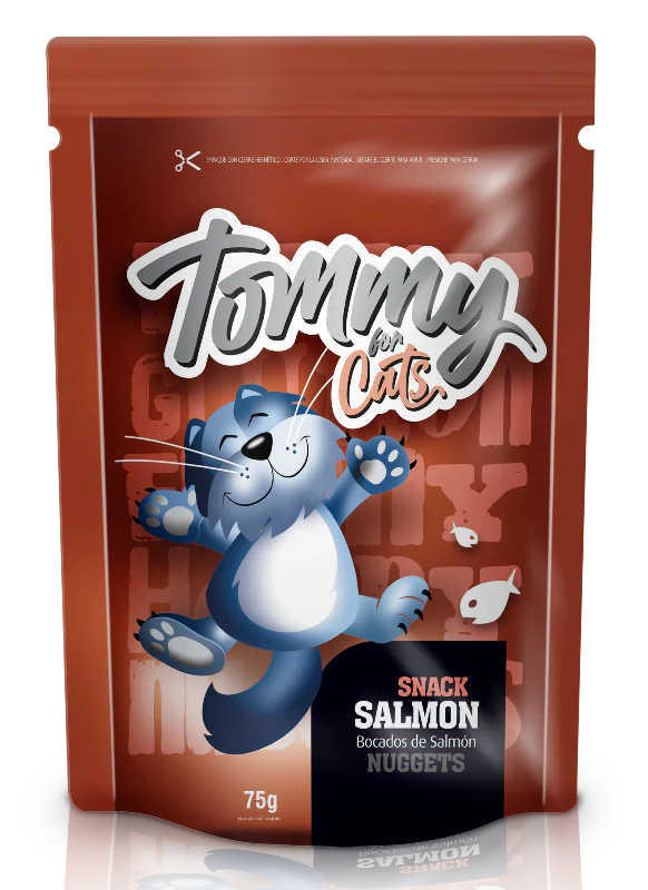 Snack Tommy Cats Salmon 75 Gr